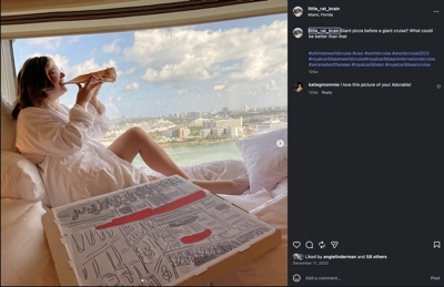 Giant pizza before a giant cruise? What could be better than that


#ultimateworldcruise #uwc #worldcruise #worldcruise2023 #royalcaribbeanworldcruise#royalcaribbeaninternationalcruise #seranadeoftheseas #royalcaribbean #royalcaribbeancruise